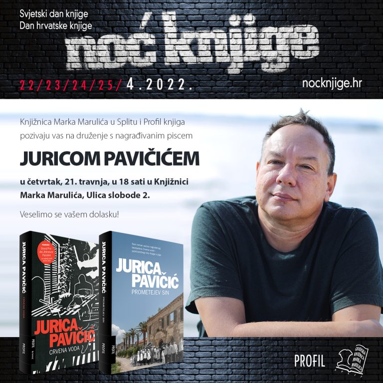 Književna večer s Juricom Pavičićem