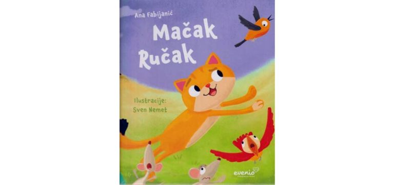 Mala čarobna čitaonica: čitamo priču <em>Mačak Ručak</em> Ane Fabijanić