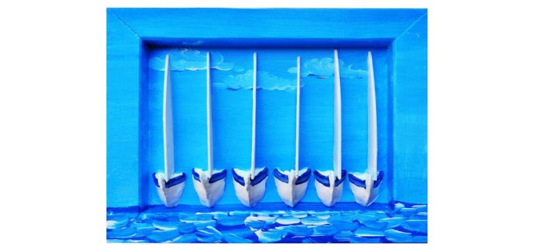 Izložba 3D slika MATE BARTULOVIĆA, Plavo u mom oku