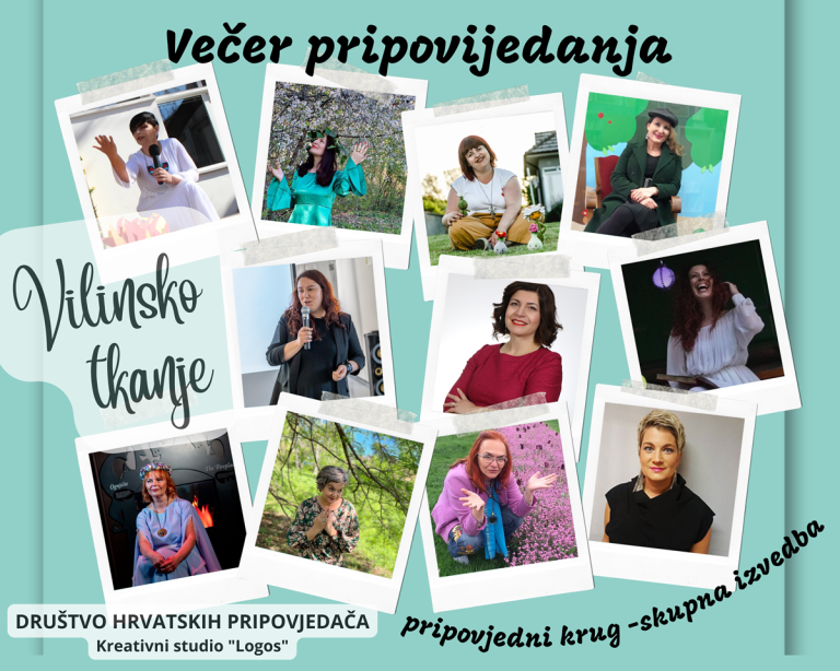 Večer pripovijedanja – skupna izvedba Pripovjedačkog kruga, <em>VILINSKO TKANJE</em>